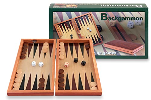 Aquamarine Games - Backgammon de Viaje FSC100% (Compudid SG1019)