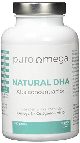 Natural DHA Alta concentracion - 180 Perlas